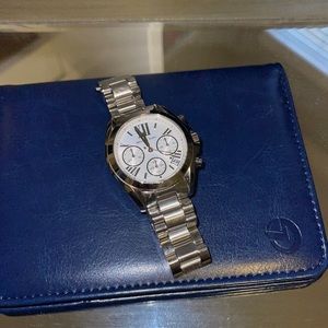 Michael Kors all silver watch